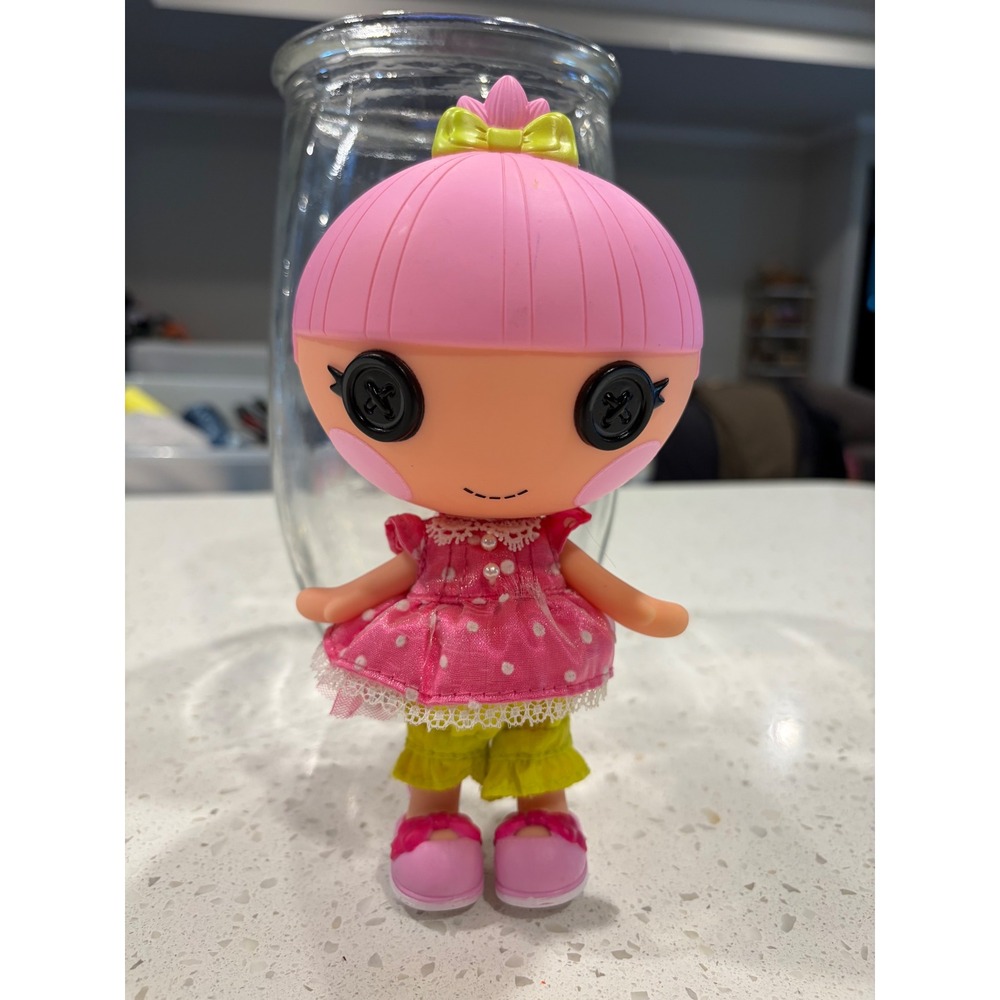 Lalaloopsy Littles Trinket Sparkles Doll MGA 2011 Pink Polka Dot Mini Figure